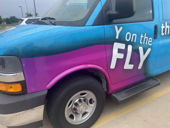 y on the fly van